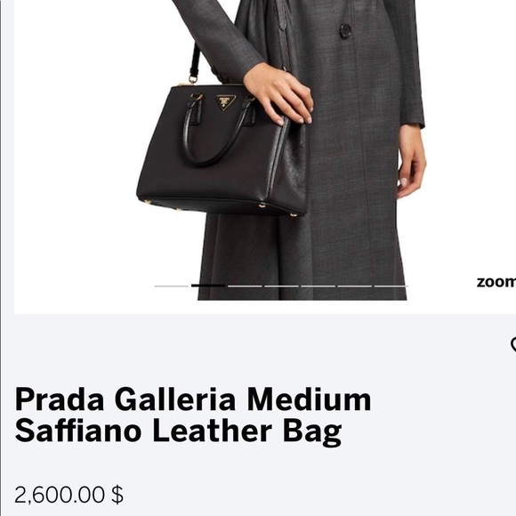 Black Saffiano Prada - medium size - Picture 12 of 12